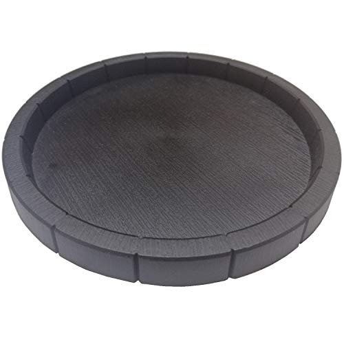 Reptile Feeding Dish Bowl Food and Water Bowl Tortoise Dish Reptile Tank Decor, Dia 6.7 Inches, Round