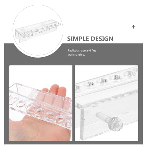 Aquarium Maintenance Tool Holders Acrylic Organizer Rack Fish Tank Cleaning Accessory Holder
