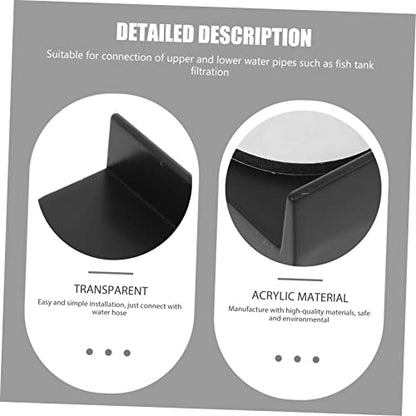 1set Collision Corner Cushions for Fish Tanks Protective Safety Bumpers for Home Use Easy to Attach Corner Guards for Collision Prevention and Stability 4pcs
