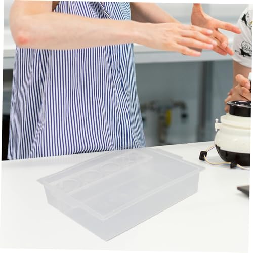 Veemoon Square Aquarium Test Tube Stand Holder Rack Plastic Tube Holder Lab Accessory Easy Cleaning
