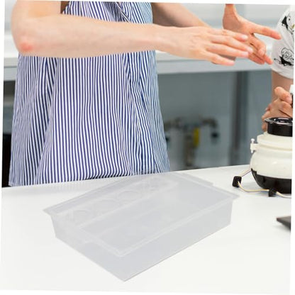 Veemoon Square Aquarium Test Tube Stand Holder Rack Plastic Tube Holder Lab Accessory Easy Cleaning