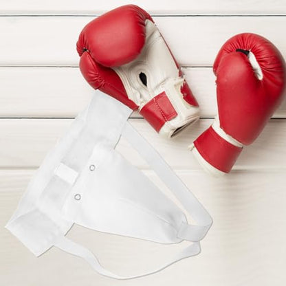 Men’s Groin Protector Boxing Groin Guard Breathable Wear-Resistant Crotch Protector Professional Training Gear for Martial Arts and Combat Sports
