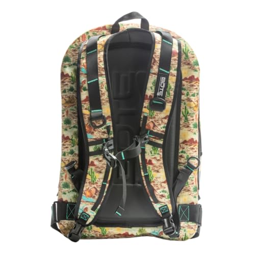 BOTE Highwater Waterproof Backpack 28L | Submersible Laptop Dry Backpack | 100% waterproof 28L backpack with submersible gear protection - color: Sendero Collab