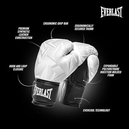 Everlast Spark Boxing - color: White, size: 12 oz