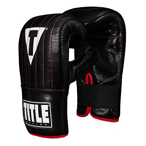 TITLE Boxing Pro Leather Speed Bag Gloves 3.0 - Boxing Gloves, Punching Bag Gloves, Kickboxing Gloves, Punching Gloves, Heavy Bag Gloves, Boxing Gloves Men, Boxing Gloves Women, Boxing Equipment