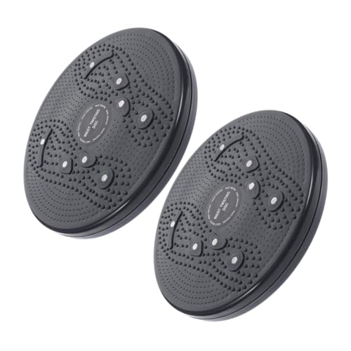 Abaodam 2pcs Waist Plate for Portable Rotating Disc Fitness Equipment for Indoor Use Compact Waist Twisting Machine and Balance Training