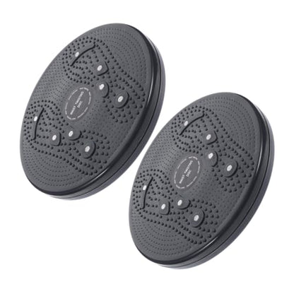 Abaodam 2pcs Waist Plate for Portable Rotating Disc Fitness Equipment for Indoor Use Compact Waist Twisting Machine and Balance Training