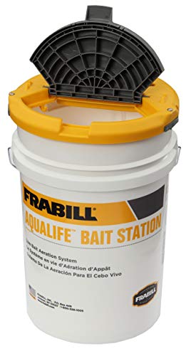 Frabill Buckets & Accessories - style: Bait Station 6 Gal Aeration System