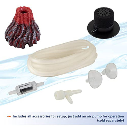 Aqueon Betta Filters Volcano One Size (Pack of 2) - size: One Size (Pack of 2)