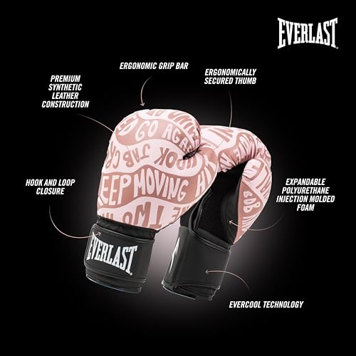 Everlast Spark Boxing - color: Rose Gold, size: 12 oz