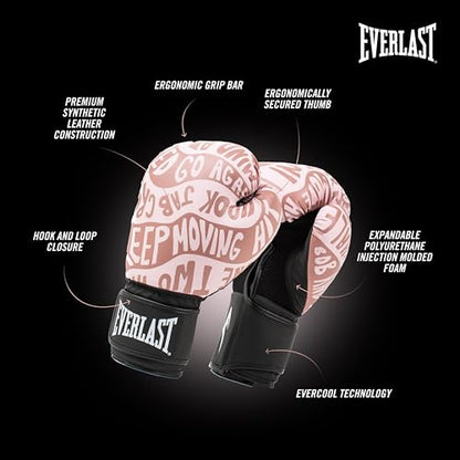 Everlast Spark Boxing - color: Rose Gold, size: 12 oz