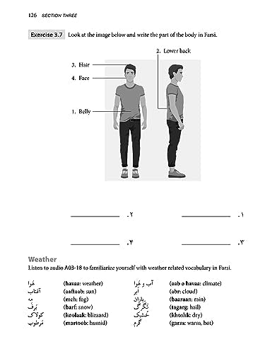 Reading & Writing Farsi (Persian): A Workbook for Self-Study: A Beginner's Guide to the Farsi Script and Language (Free Online Audio & Printable Flash Cards)