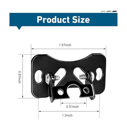 Car Reverse Camera Mount Bracket, Metal Adjustable Backup Cameras Holders, Heavy-Duty Car Rear View Backup Camera Replacement Mount Bracket, Universal for Most Cars