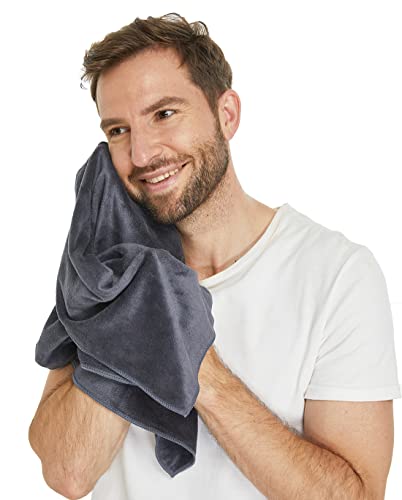 HOPESHIN Gyms Yoga Towels - Absorbent Microfiber Workout Towels for Men & Women, Soft, Fast Drying 3 Pack, 16x32 Inch