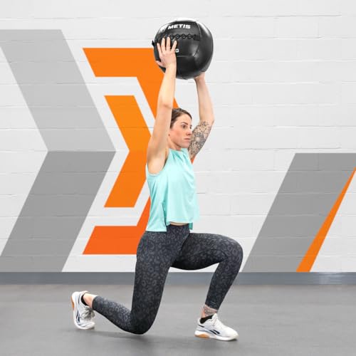 FORZA Wall Ball [6.5LBS-33LBS] | Durable Exercise Balls for Strength & Power Training - Available Individually or as a Set - size: 22lb