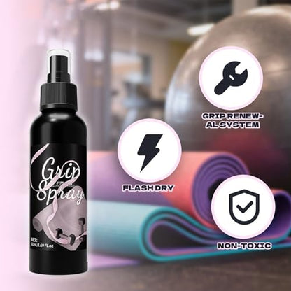 Yoga Mat Spray Gentle Cleaning Anti-Slip Non-Sticky | Fitness Equipment And Gym Accessories for Yoga Mats, Sports Equipment, Gloves, Gear, Football, Boxing, Helmets, Women, - color: 50ml