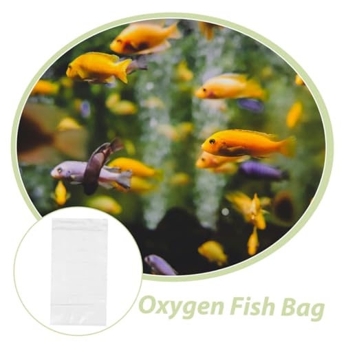 HEALLILY 20pcs Fish Transport Bags Leak-resistant Live Fish Shipping Bags Plastic Container for Aquatic Transport for and Shrimp Care