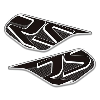 Motorcycle 3D Tank Pad Compatible with Triumph Street Triple Daytona 675 765R RS Stickers Gas Kit Knee Fish Bone Tank Pad Decals Fit for 675 765 R RS Stickers Decals Tank Protection Waterproof (A-27) - color: A-27