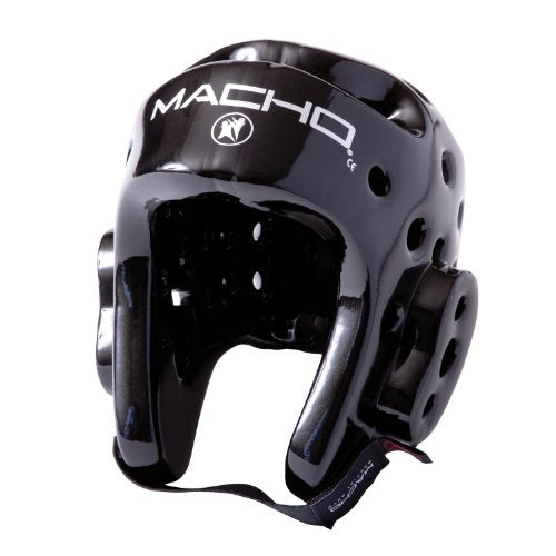Macho Dyna Karate / Martial Arts Headgear - Black - Large