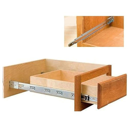 LONTAN Rear Mounting Brackets for 1.77 Inch 45mm Drawer Slides (10 Pairs) | Zinc Plated Cold Rolled Steel Heavy Duty; Face Frame Cabinet Socket; 2.75 Inch Depth Extension; Easy Screw On Replacement - color: Silver, size: 1.77 Inch - Mounting Bracket