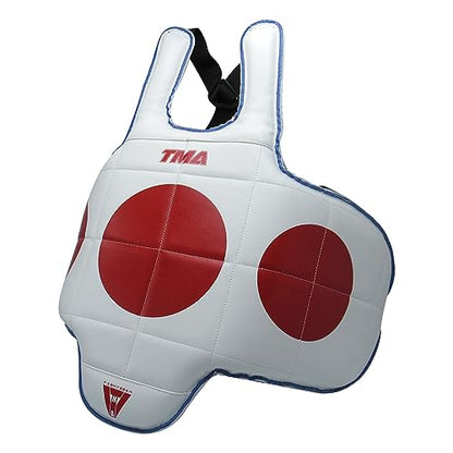 TMA Martial Arts Chest Protector Tae Kwon Do MMA Kickboxing (Reversible) - size: Small-Medium