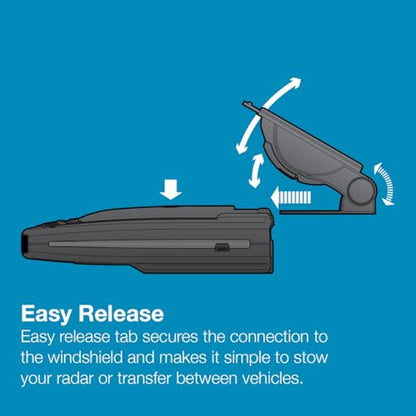 Escort Original StickyCup Silicone Suction Windshield Mount, s (0020057-2) | For compatible Escort & Cobra radar detectors, including MAX360, 360c, Redline, and 700i - style: StickyCup - Traditional