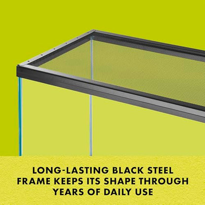 Zilla 11435 Fresh Air Screen Cover, 48-Inch by 18-Inch,Black - size: 48" x 18"