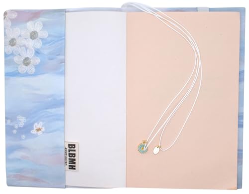 BLBMH 5x8 Book Cover | Handmade Non-Stretch Fabric Sleeve with Bookmark | for Paperback Bible Journal | Privacy Reading Gift for Women - Flower B - color: Flower B