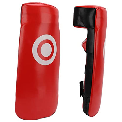 Boxing KICK PAD HIGH Strength Curved Design Taekwondo Training PAD - color: Red