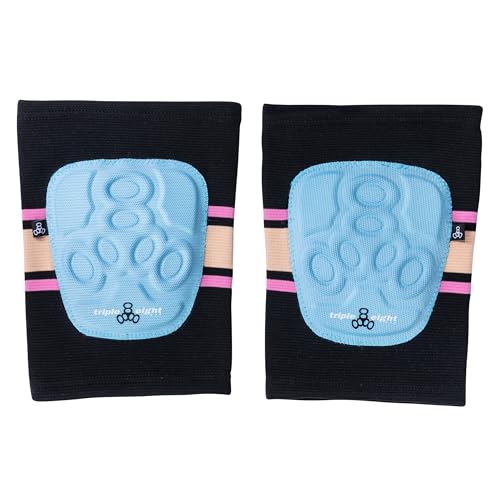 Triple Eight Covert Knee Pads – Ideal for Roller Skating, Biking, BMX, and Skateboarding - color: Sunset, size: Medium