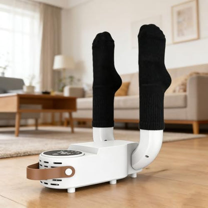 Boxing Glove Dryer with Smart Display, Portable Fresh Strike Glove Dryer, Constant Temperature Punching Gloves Dryer with Adjustable Heat & Timer for Boot Glove (White#A) - color: White#A