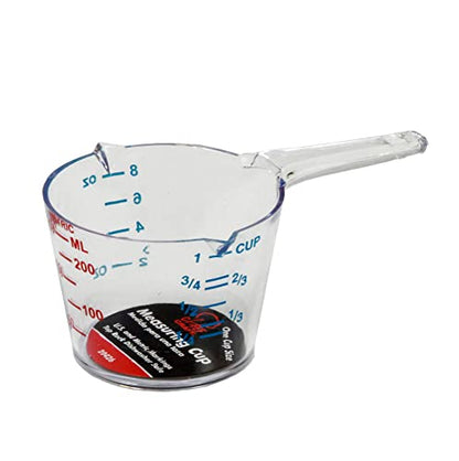 Chef Craft Select Plastic Measuring Cup, 1 Cup, Clear - size: 1 Cup