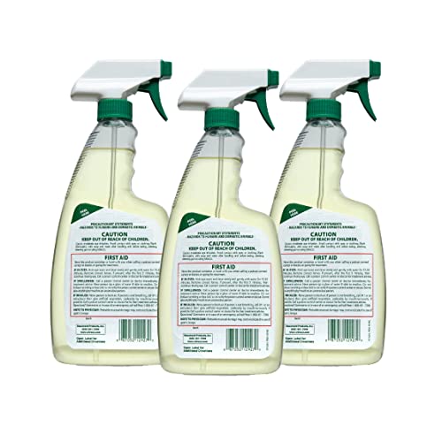 Citrus II Hospital Germicidal Deodorizing Cleaner - Fresh Citrus Scent - Disinfecting Spray Cleaner - 22 Fl Oz - Pack of 3