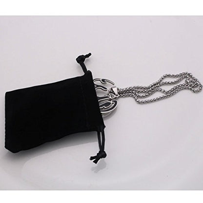 ZKDC Islam Muslim Allah Arabic God 60 cm Chain Stainless Steel Necklace for Men Women