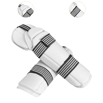 kowaku Taekwondo Arm Elbow Protectors Protective Sleeve Arm Guards Padded Guard Martial Arts Arm Guards Pads for Sparring Training - size: X-Large