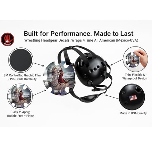 Wrestling Headgear with Ear Protection & Chin Cup Adjustable Lightweight Head Guard for Competition & Practice – Durable Protective Wrestling Ear Guard for Youth & Adult Athletes - color: Jacob Wrestled God