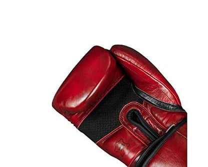 TITLE Boxing Blood Red Leather Bag Gloves - Boxing Gloves, Punching Bag Gloves, Kickboxing Gloves, Punching Gloves, Heavy Bag Gloves, Boxing Gloves Men, Boxing Gloves Women, Boxing Equipment - size: 14 oz