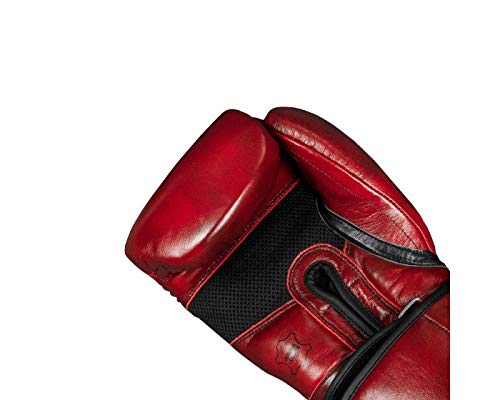 TITLE Boxing Blood Red Leather Bag Gloves - Boxing Gloves, Punching Bag Gloves, Kickboxing Gloves, Punching Gloves, Heavy Bag Gloves, Boxing Gloves Men, Boxing Gloves Women, Boxing Equipment - size: 12 oz