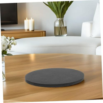 Round Non Slip Cushion Pad for Aquariums Heavy Duty Shock Absorbing Support for Micro Landscapes and Fish Tank Protection Accessories