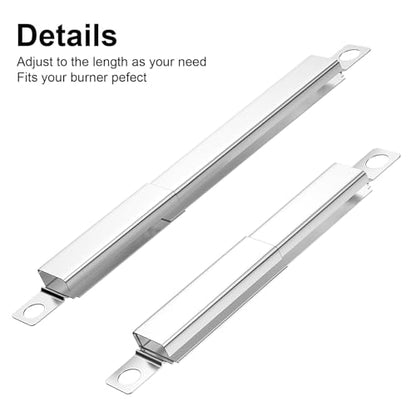 Universal 304 Stainless Steel Carryover Tube for Charbroil Grills | For Char-Broil 463344116 463343015 463344015 & Kenmore 146.34611410, Easy Install, Rust-proof, Durable for Outdoor BBQ - size: 3 Pack