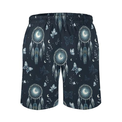 Mens Trunks Breathable Quick Dry Mesh Lining Summer Holiday Beach Board Shorts - color: Style-10, size: Small