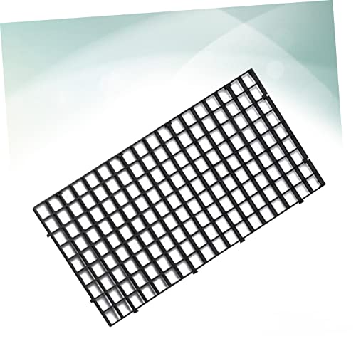 BESPORTBLE 2pcs Fish Segregation Board for Aquariums Black Isolation Net for Breeding and Separation Construction Easy Attachment Clamps