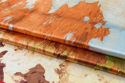Silk-Feel 35x35 Satin Hair Scarf | Multi-Way Head Wrap for Sleep, Style & Hijab | Gift-Ready Fashion Scarf for Women - color: Yellow-birch Tree