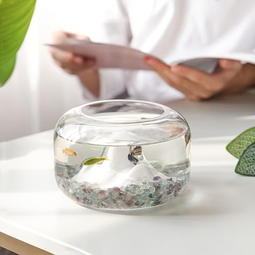 100g Fluorite Aquarium Gravel - Faux Tumbled Healing Crystal Chips | Bulk Gemstones for Fountain, Vase Filler, Planters, Fish Tank | Decorative Crushed Stones for Reiki Energy Balancing