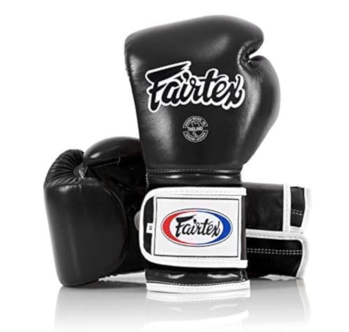 Fairtex BGV9 Boxing Gloves with Deodorizer Inserts | Mexican Style Glove for Hard Hitters + Odor & Moisture Absorber for Boxing, MMA, Muay Thai | Perfect Bundle for Clean & Durable Gear