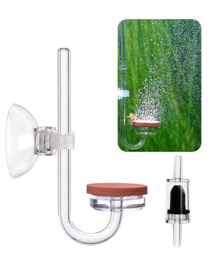 CO2 Diffuser for Aquarium Plant Mini CO2 Atomizer, U-Shaped-L - color: U-Shaped, L