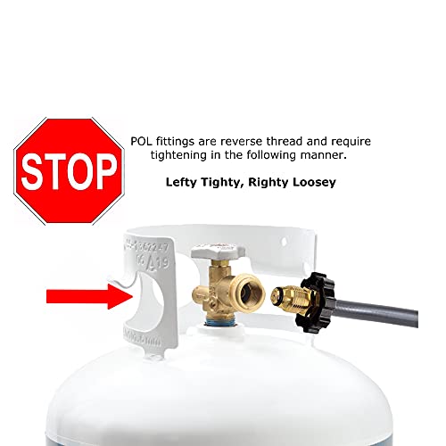 Flame King Propane Torch Kit Heavy Duty Weed Burner Powerful 320,000 BTU with 6-ft Hose Regulator Assembly - size: 320K BTU