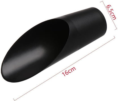 Baolaili Bonsai Soil Scoops, Plastic Garden Soil Scoops, Black, Classic, Ergonomic Grip