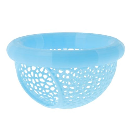 Floating Betta Cave & Hammock, Multi-Functional Hideout for Aquarium Blue - color: Blue