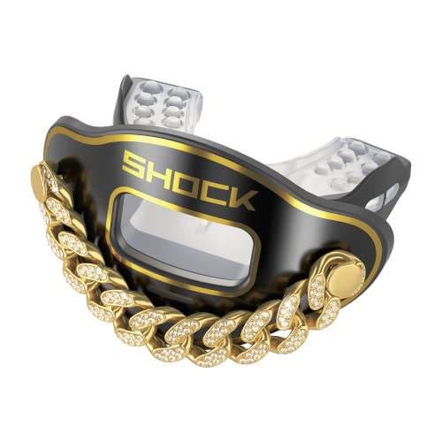 Max Air Flow 3D Bling Chain Black/Gold OSFA - color: Black
